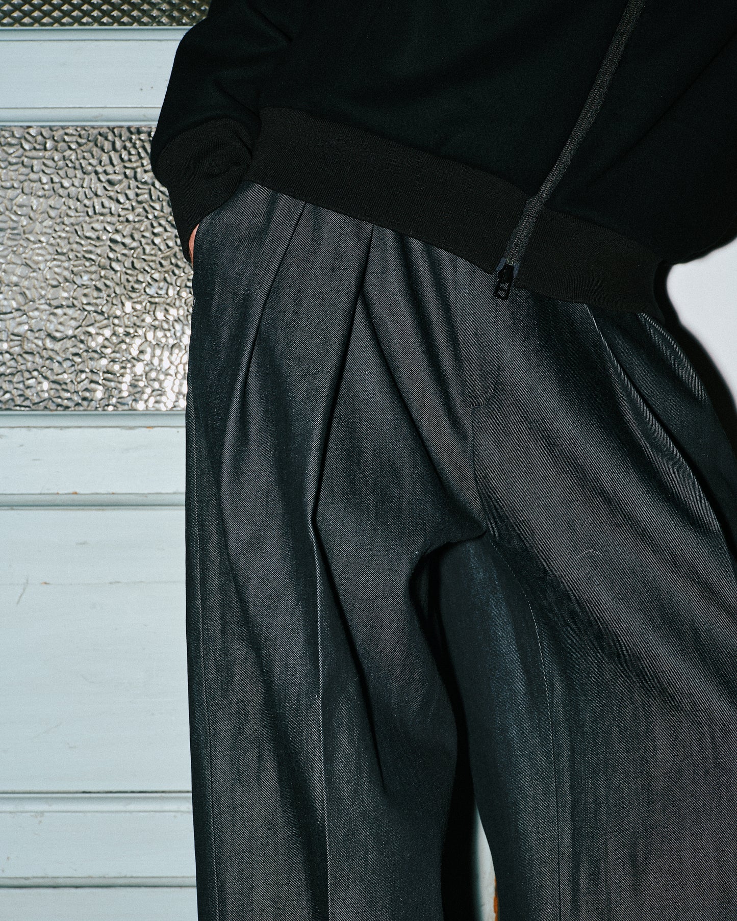 HYP / COMBED COMPACT DENIM - INDIGO