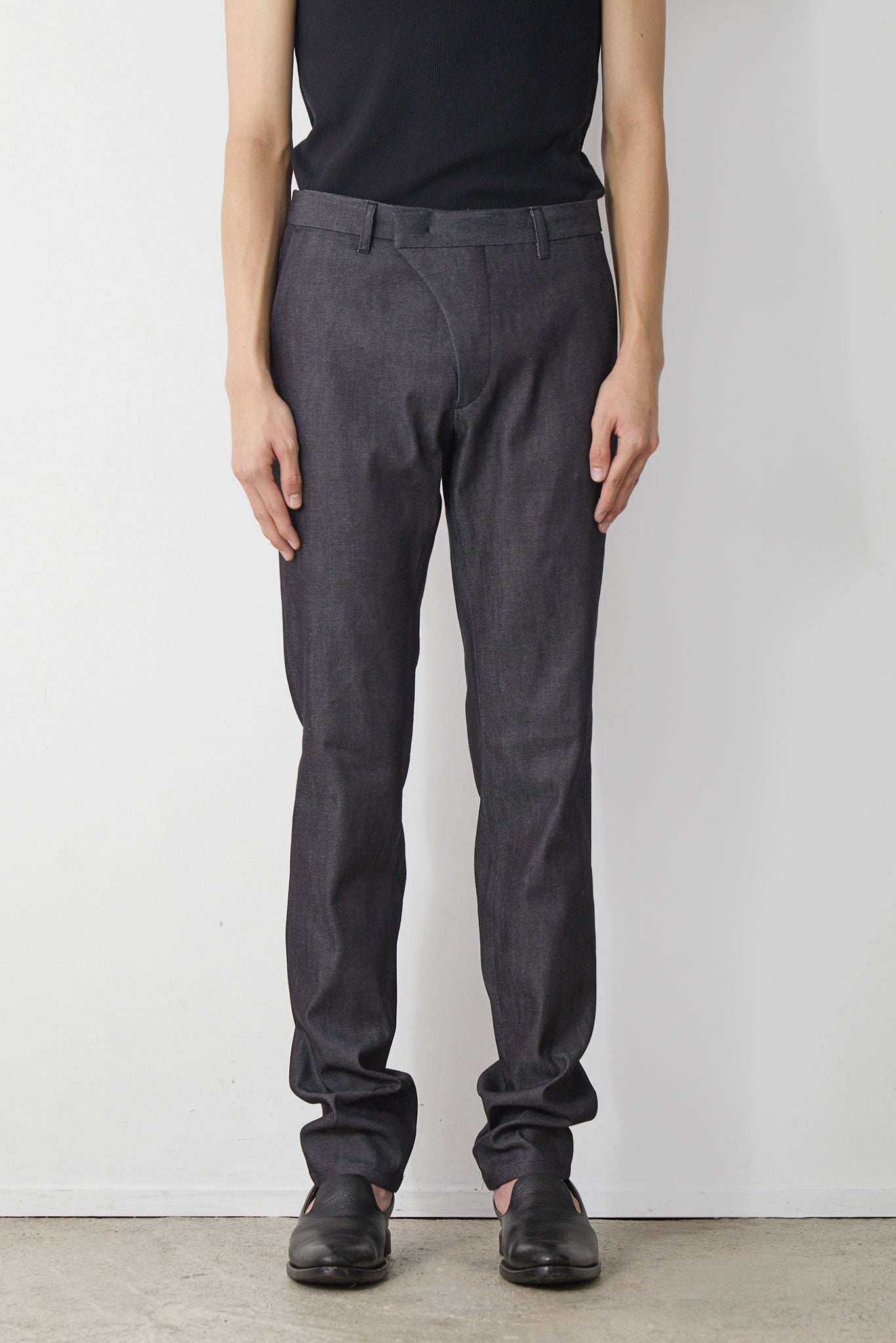 SUPIMA COTTON STRETCH DENIM / INDIGO