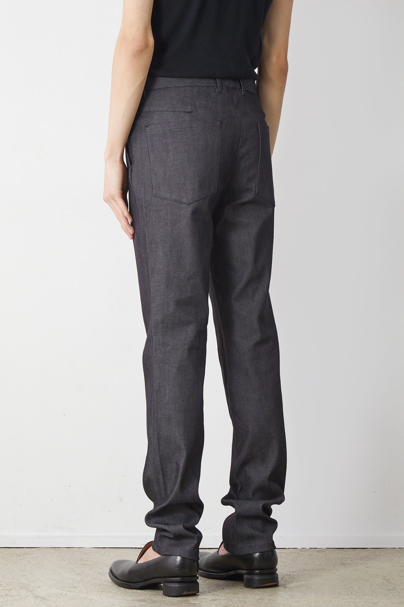 SUPIMA COTTON STRETCH DENIM / INDIGO