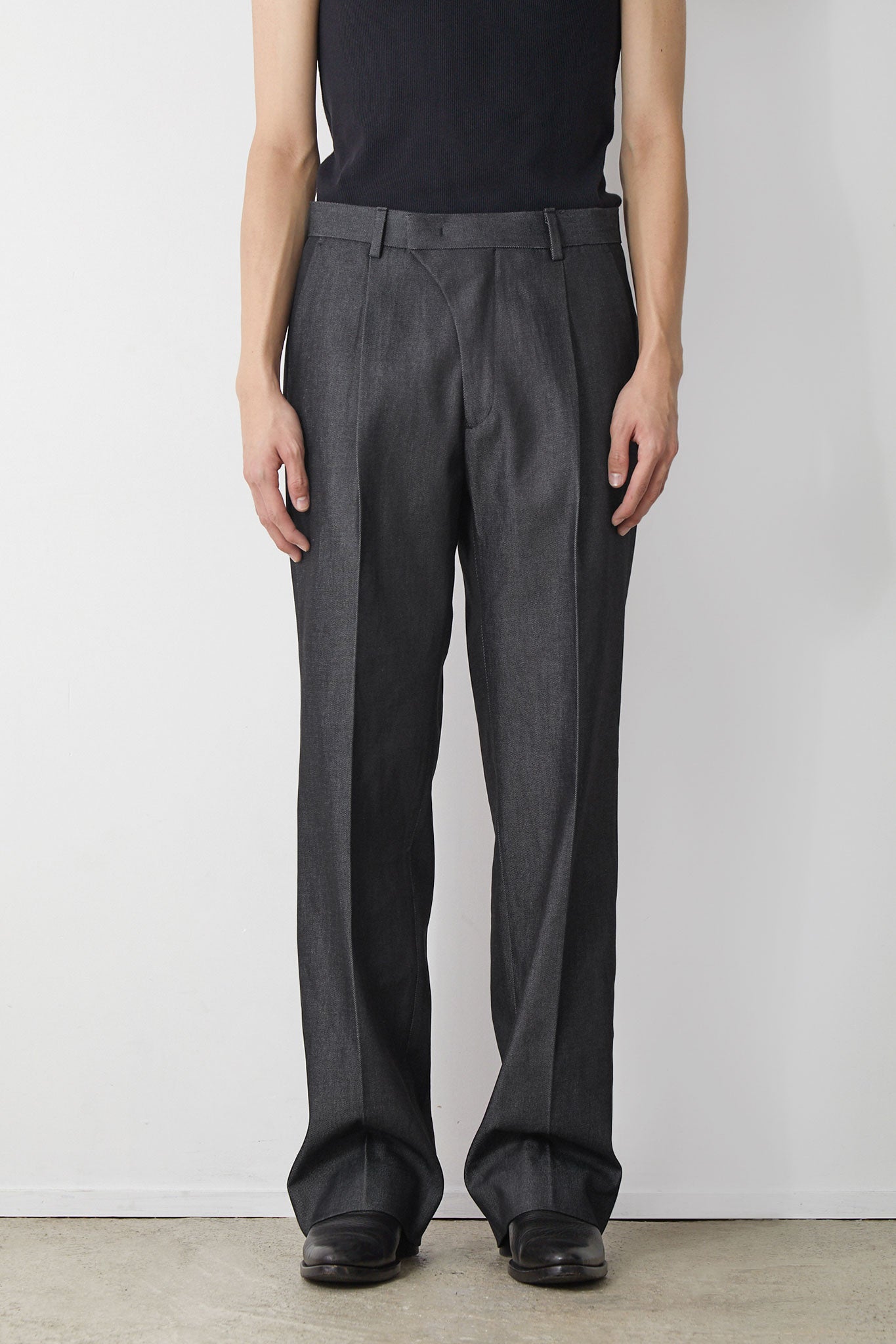 TEN / SUPIMA COTTON DENIM - BLACK