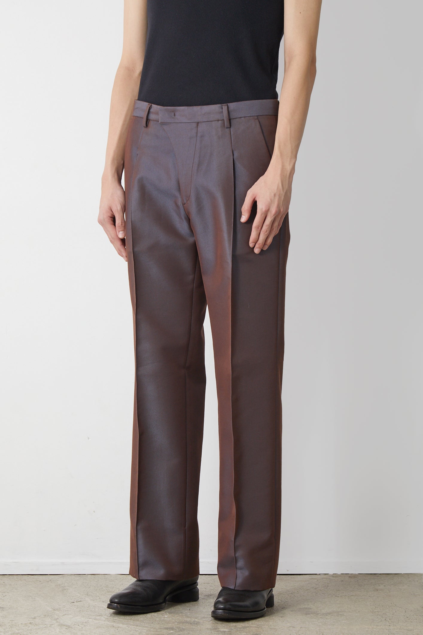 TEN / TC CHAMBRAY TWILL - PURPLE