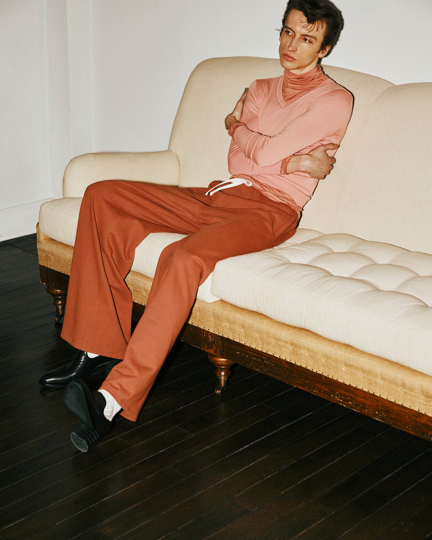 COM / VINTAGE LIKE FRENCH TERRY - RED