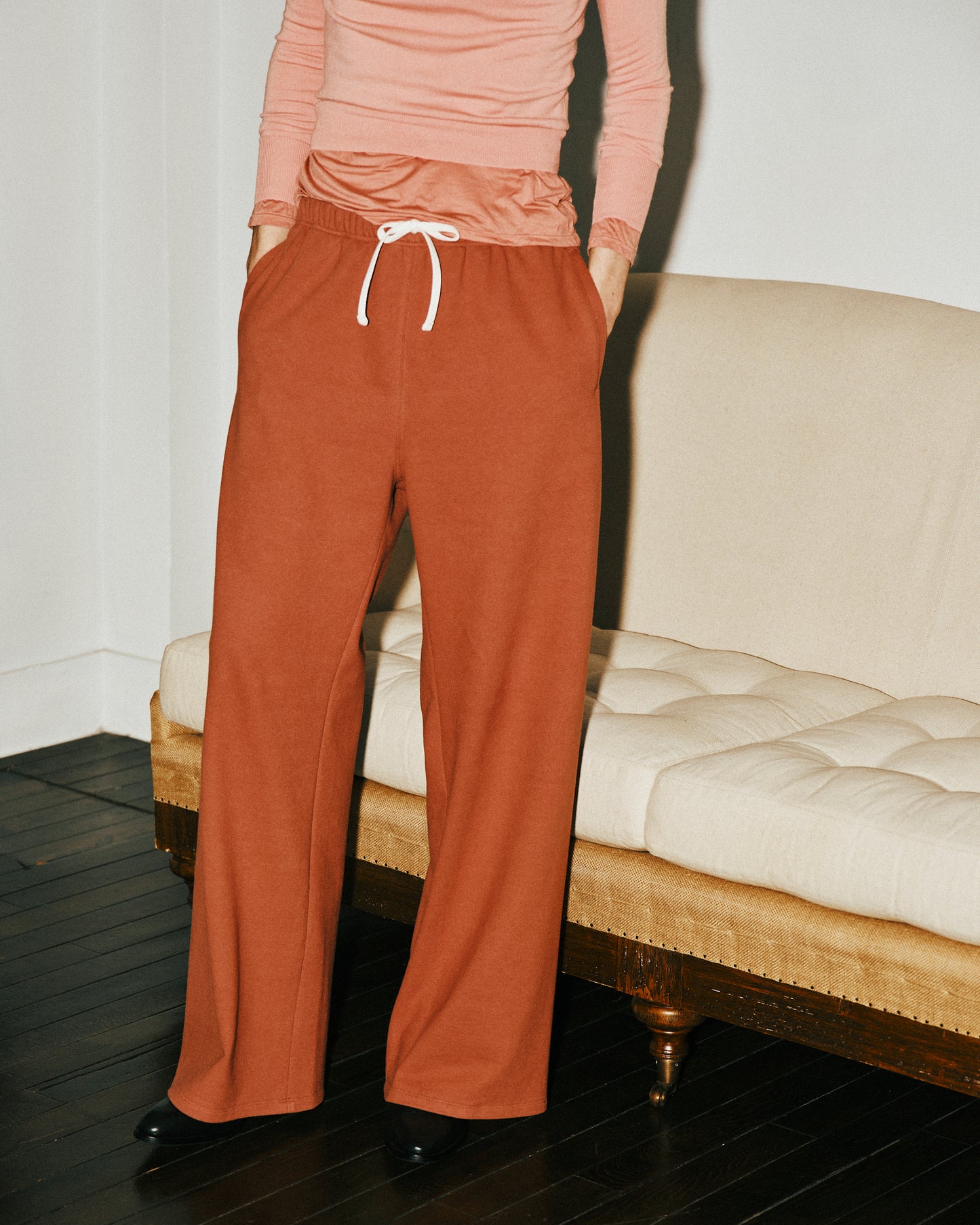 COM / VINTAGE LIKE FRENCH TERRY - RED