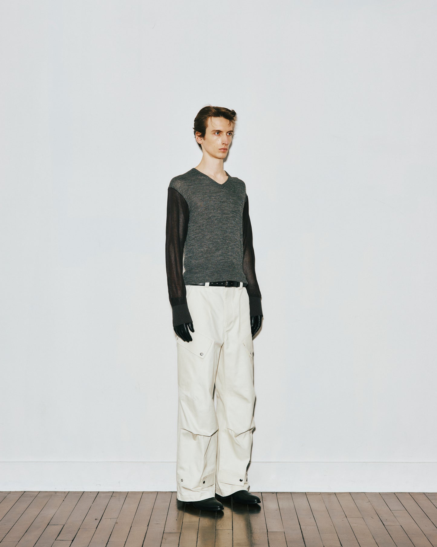 ARK / 40/3 PREMIUM HIGH-DENSITY COTTON TWILL - OFF WHITE