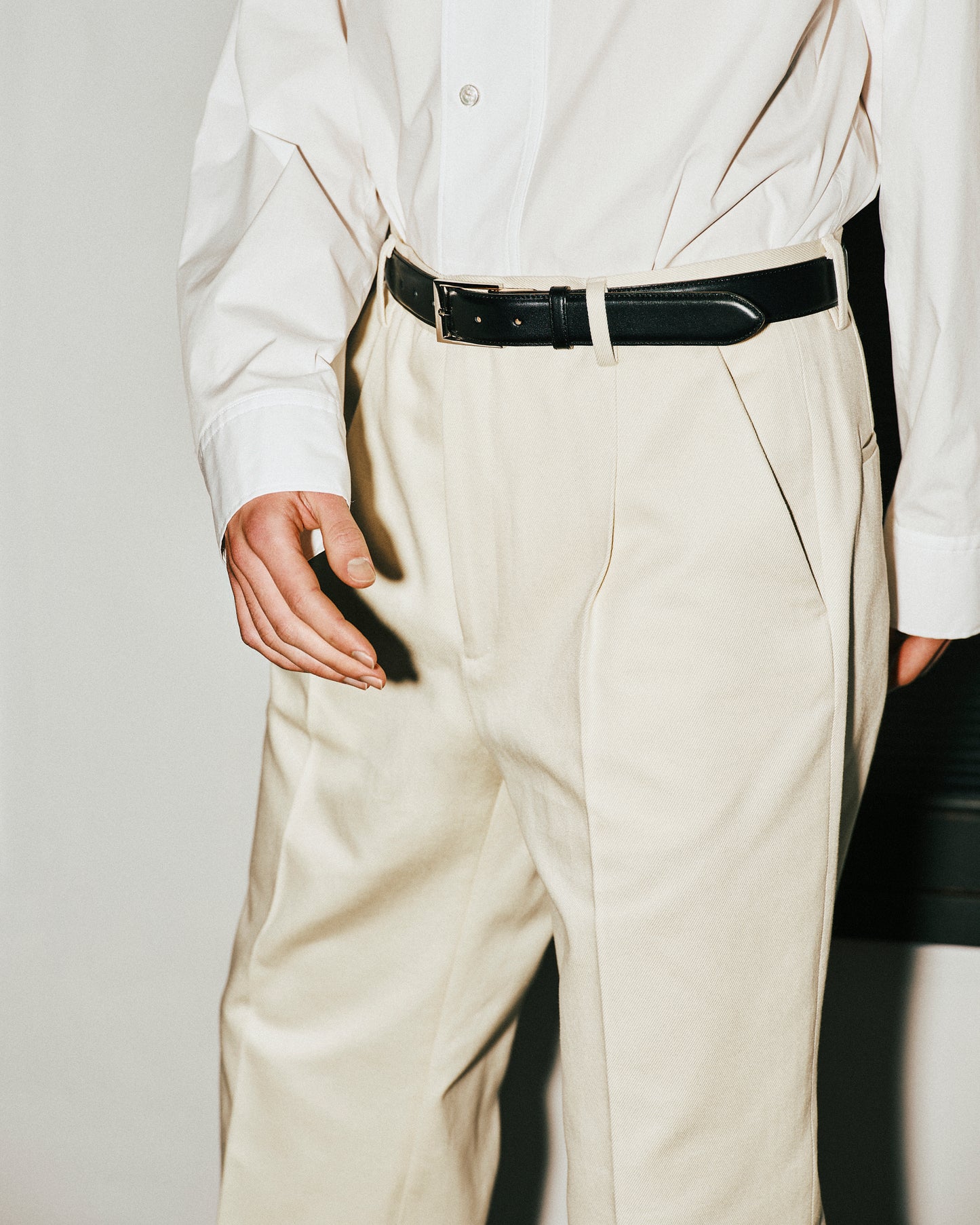 ARK / 40/3 PREMIUM HIGH-DENSITY COTTON TWILL - OFF WHITE