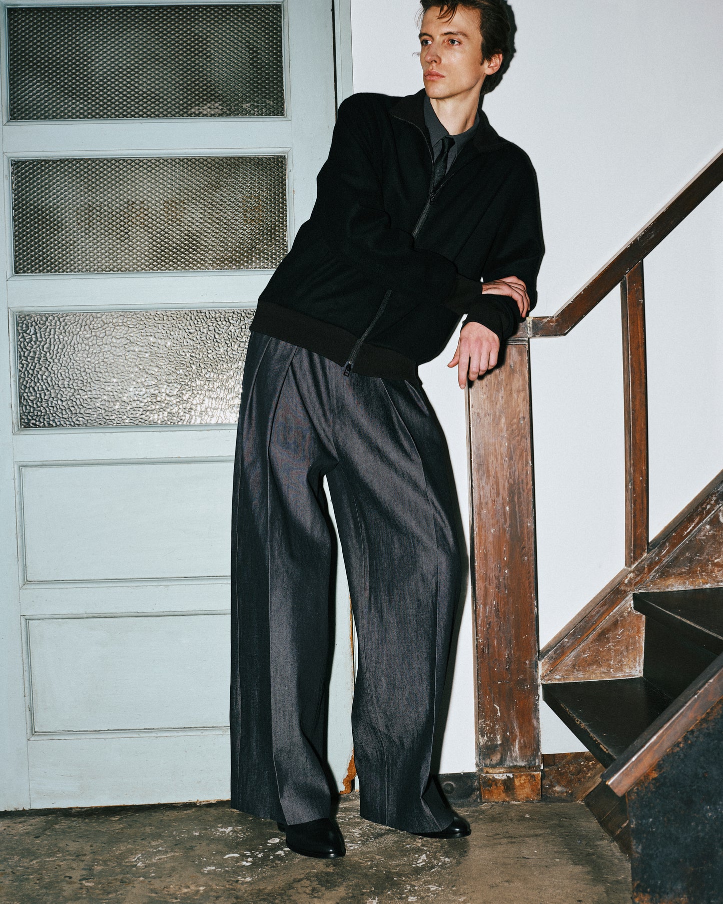HYP / COMBED COMPACT DENIM - INDIGO