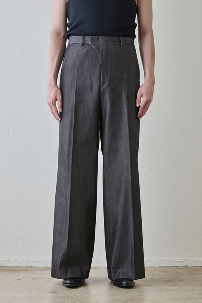 BAG / SUPIMA COTTON DENIM - BLACK