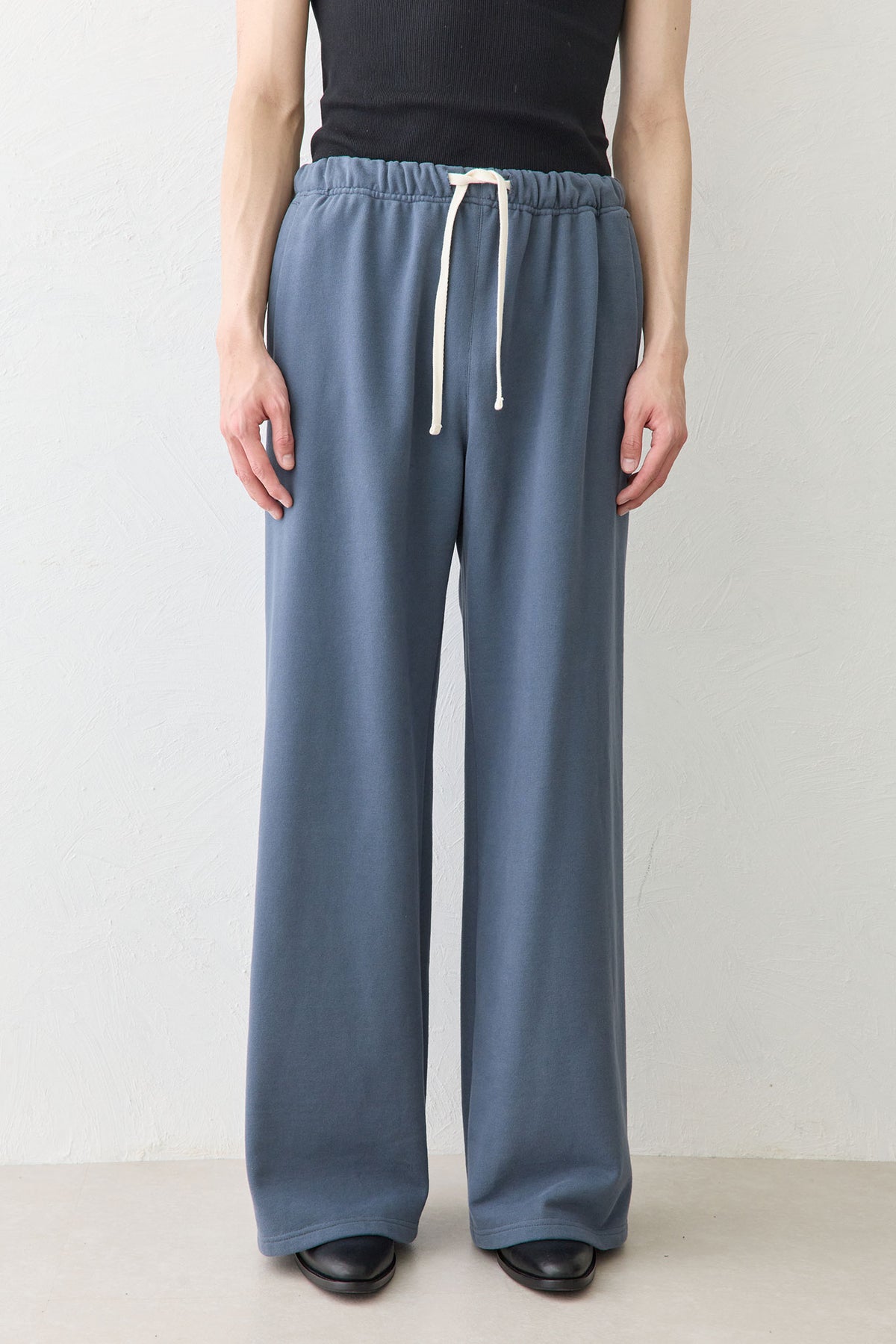 COM / VINTAGE LIKE FRENCH TERRY - BLUE