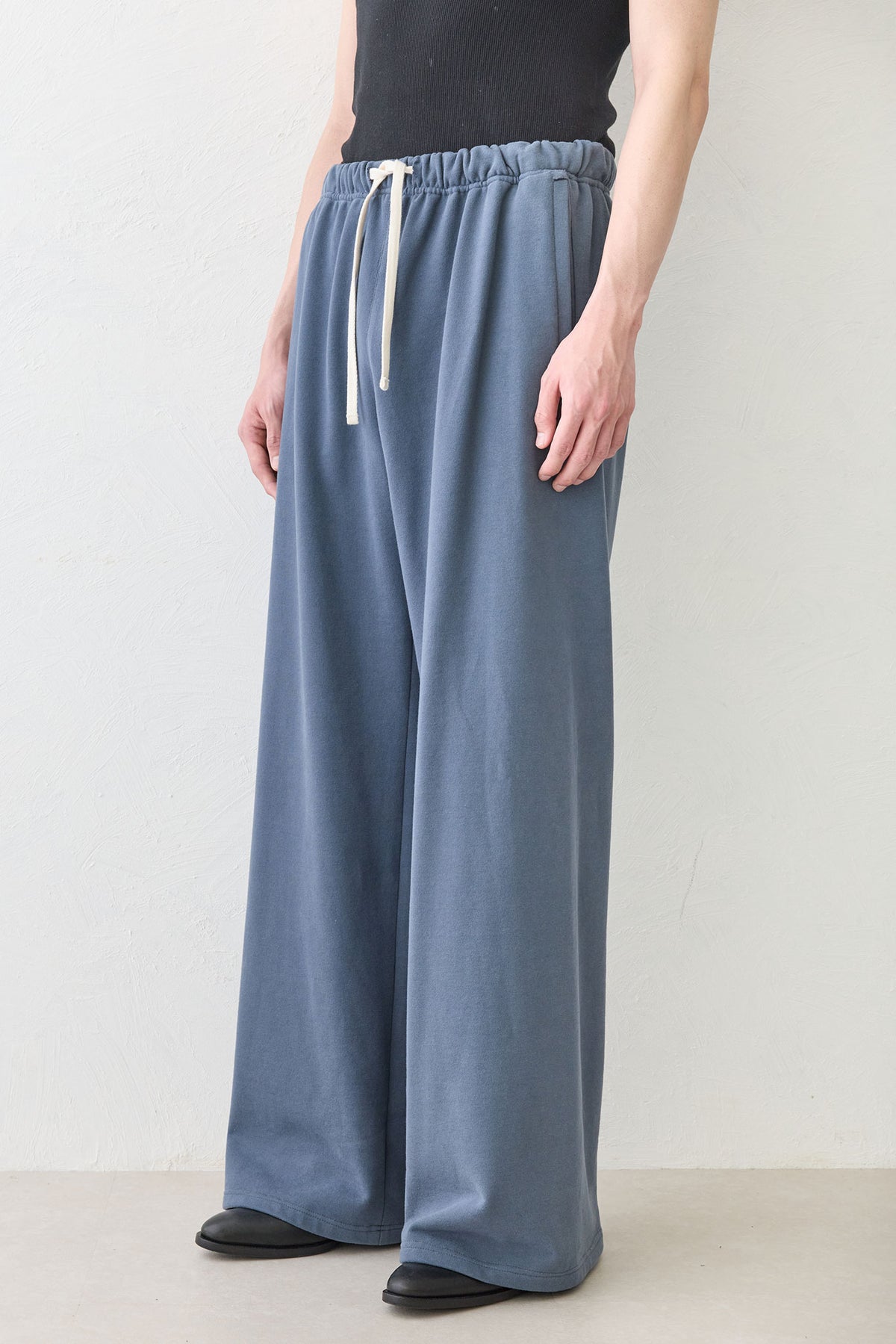 COM / VINTAGE LIKE FRENCH TERRY - BLUE