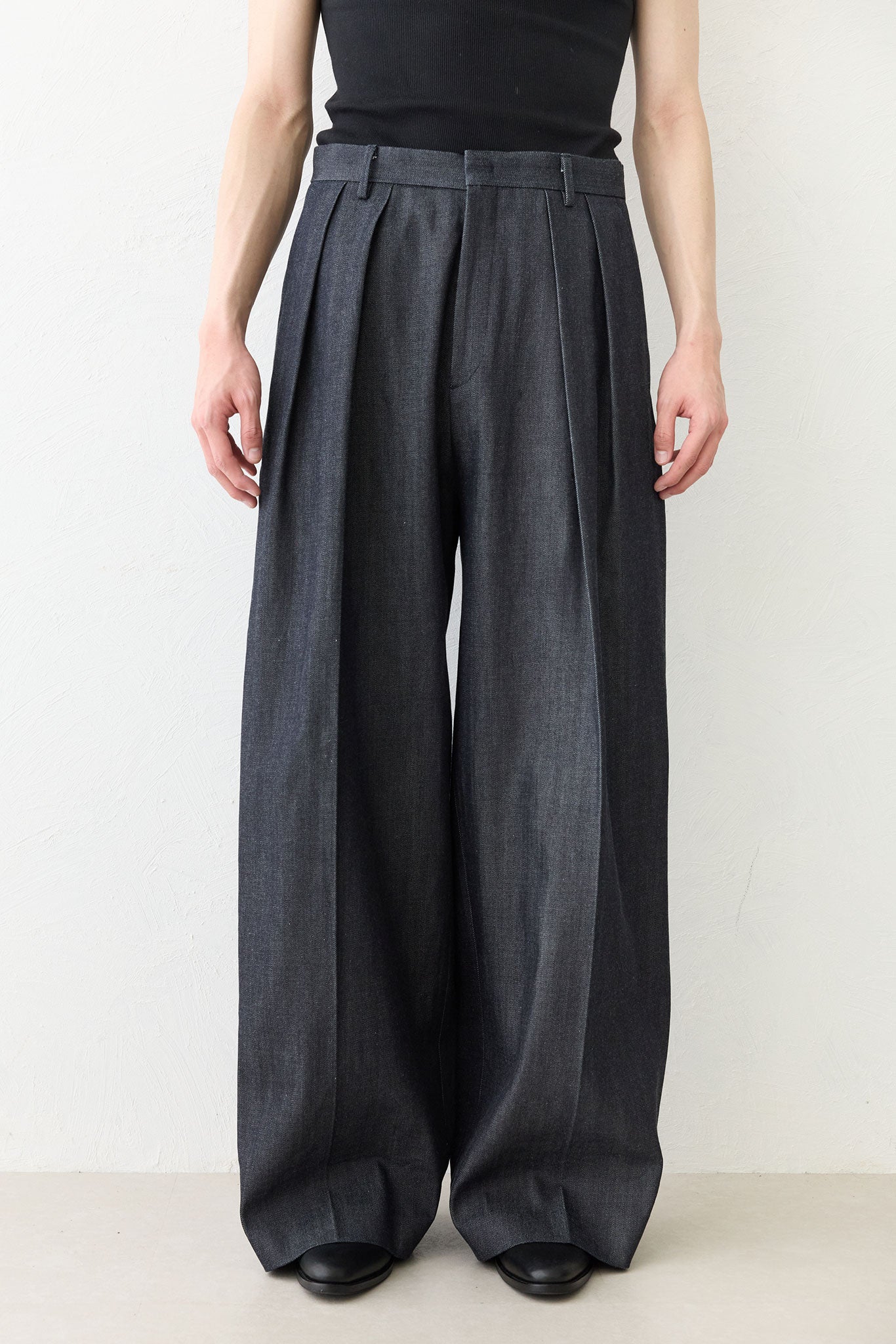 HYP / COMBED COMPACT DENIM - INDIGO