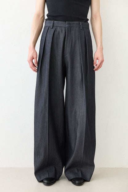 HYP / COMBED COMPACT DENIM - INDIGO