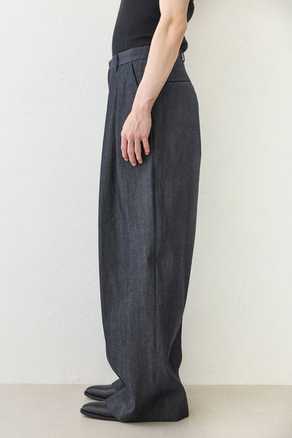 HYP / COMBED COMPACT DENIM - INDIGO