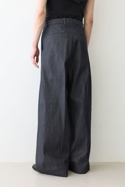 HYP / COMBED COMPACT DENIM - INDIGO