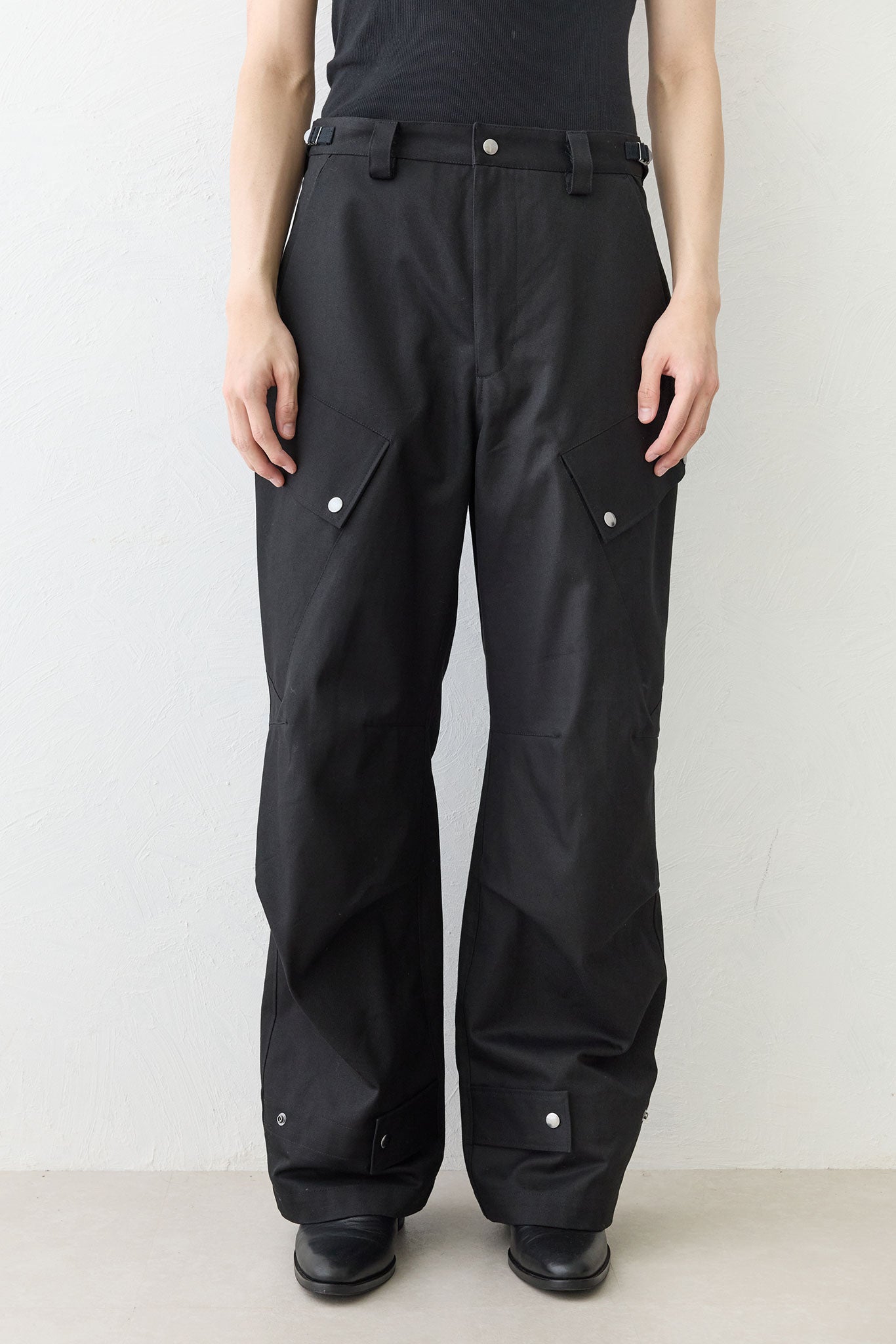 ARK / EXTRA-LONG STAPLE COTTON MOLESKIN - BLACK