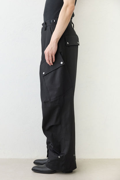 ARK / EXTRA-LONG STAPLE COTTON MOLESKIN - BLACK