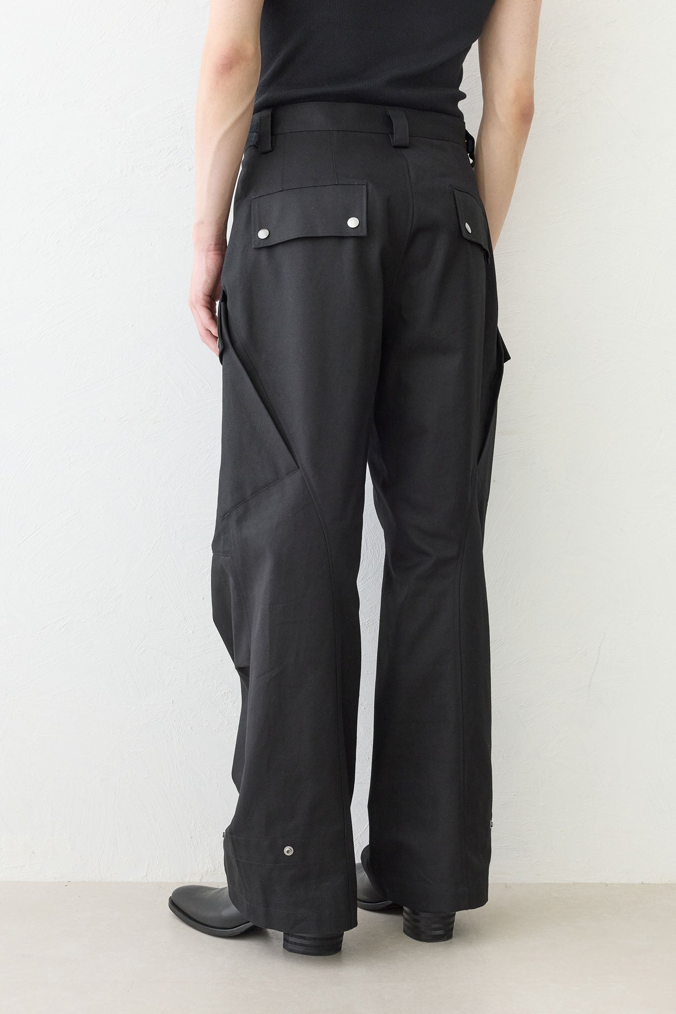 ARK / EXTRA-LONG STAPLE COTTON MOLESKIN - BLACK