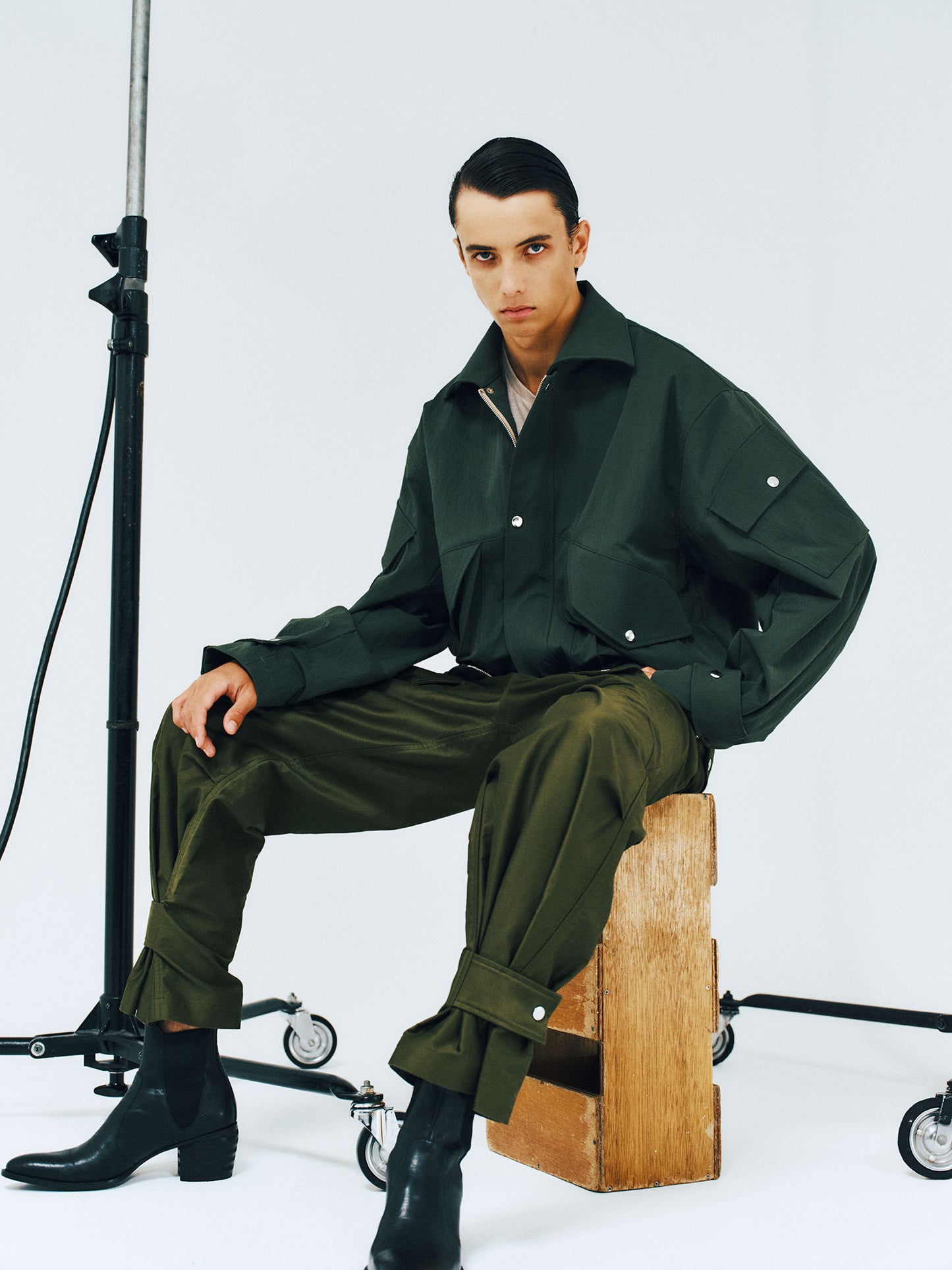 ARK / EXTRA-LONG STAPLE COTTON MOLESKIN - KHAKI