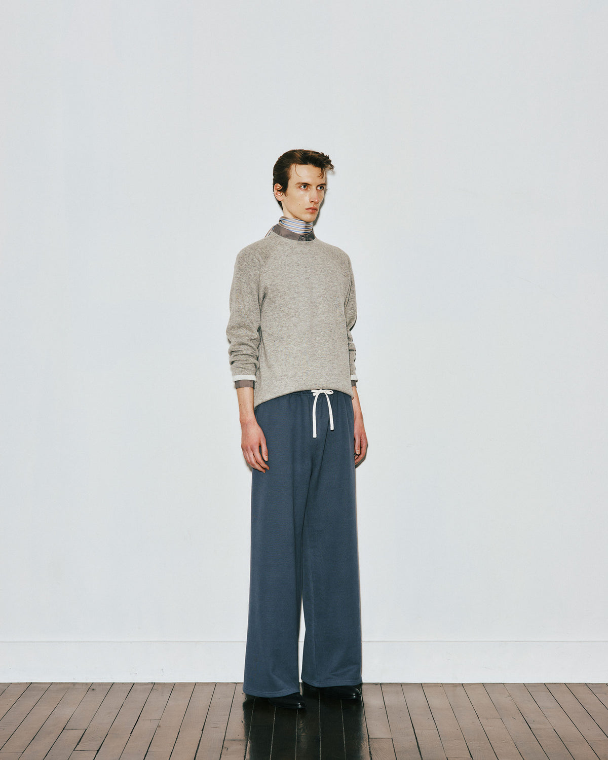 COM / VINTAGE LIKE FRENCH TERRY - BLUE
