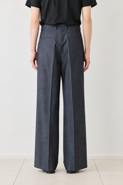 BAG / COMBED COMPACT DENIM - INDIGO
