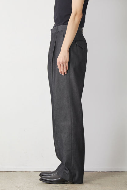 TEN / SUPIMA COTTON DENIM - BLACK