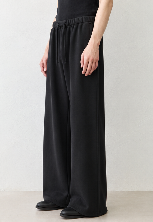 COM / VINTAGE LIKE FRENCH TERRY - BLACK