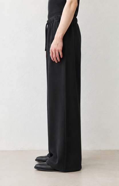COM / VINTAGE LIKE FRENCH TERRY - BLACK